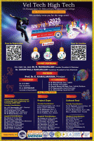 Aavishkaar - 2025 Technical and Cultural Fest Poster